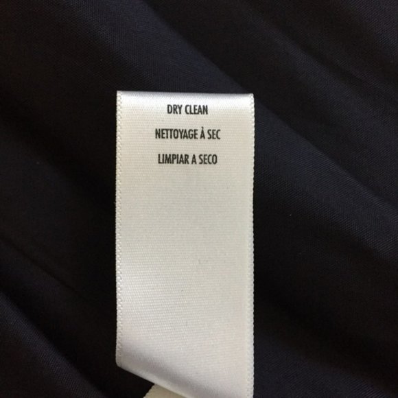 CASUAL CORNER Women's Size 12 100% Silk A-Line Floral Skirt Navy & White - Picture 9 of 11